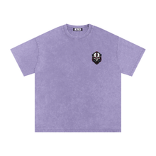 XR-7 Skull Snow Washed Oversized Cotton T-Shirt thumbnail