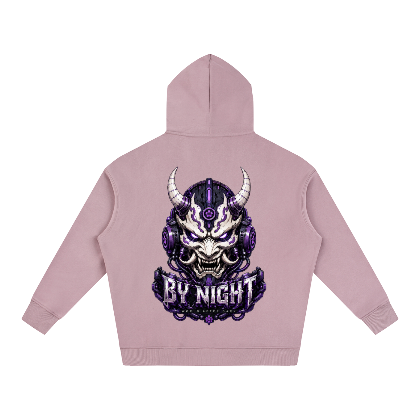 Cyber Yokai Oversized Fleeced Hoodie