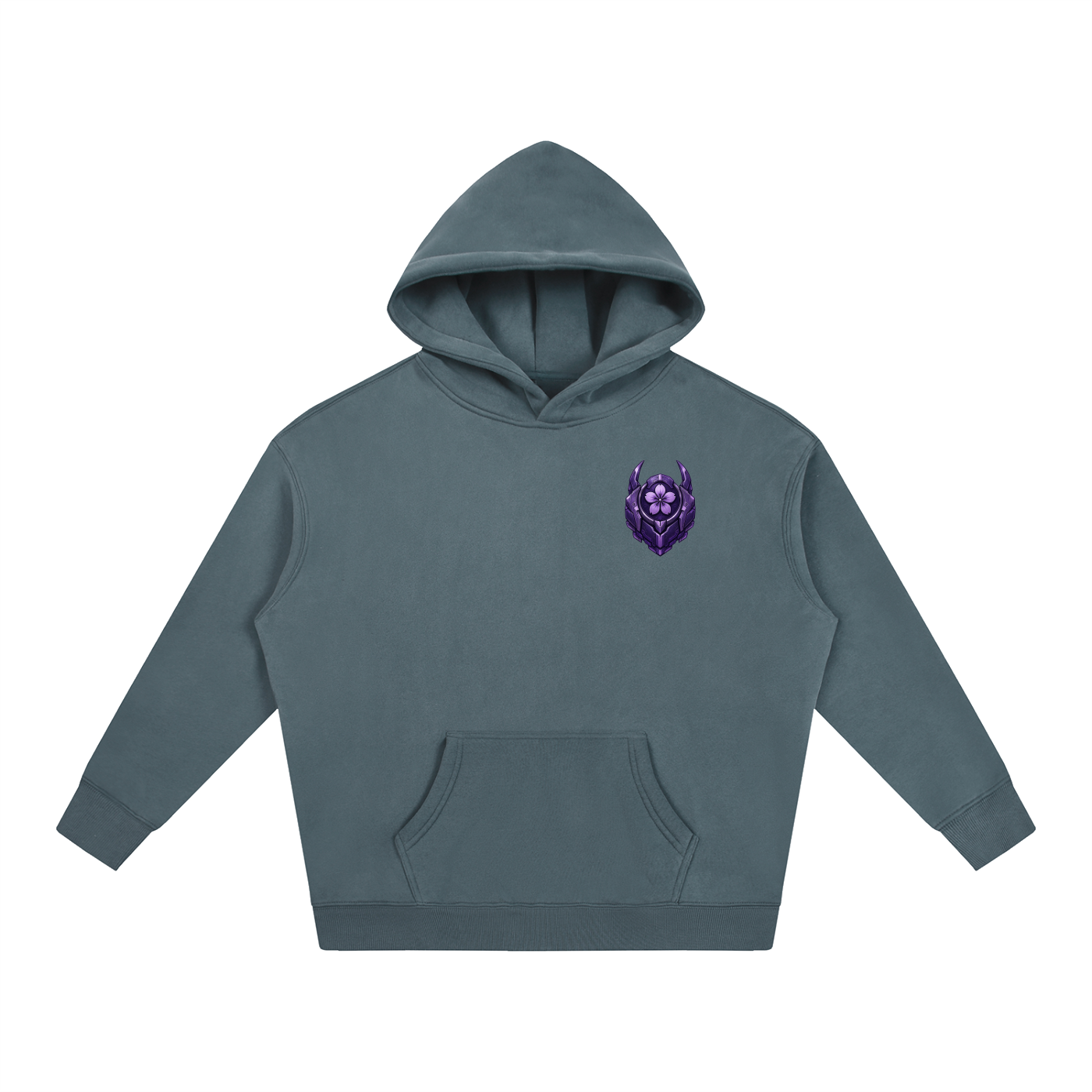 Cyber Yokai Oversized Fleeced Hoodie