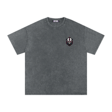 XR-7 Skull Snow Washed Oversized Cotton T-Shirt thumbnail