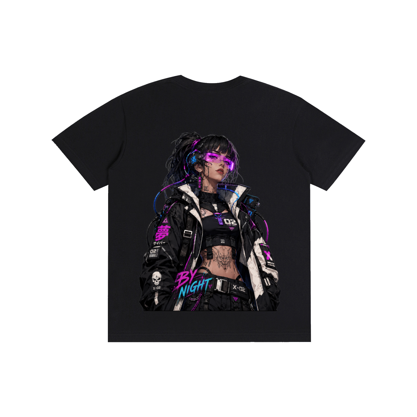 Neon Siren X-02 -  Cotton Unisex T-Shirt
