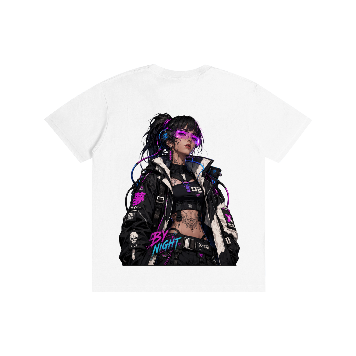 Neon Siren X-02 -  Cotton Unisex T-Shirt