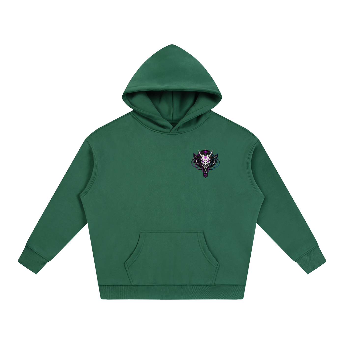 Neon Siren X-02 Oversized Fleeced Hoodie