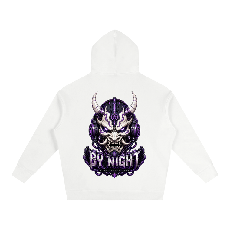 Cyber Yokai Oversized Fleeced Hoodie