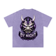 Cyber Yokai Snow Washed Oversized Cotton T-Shirt