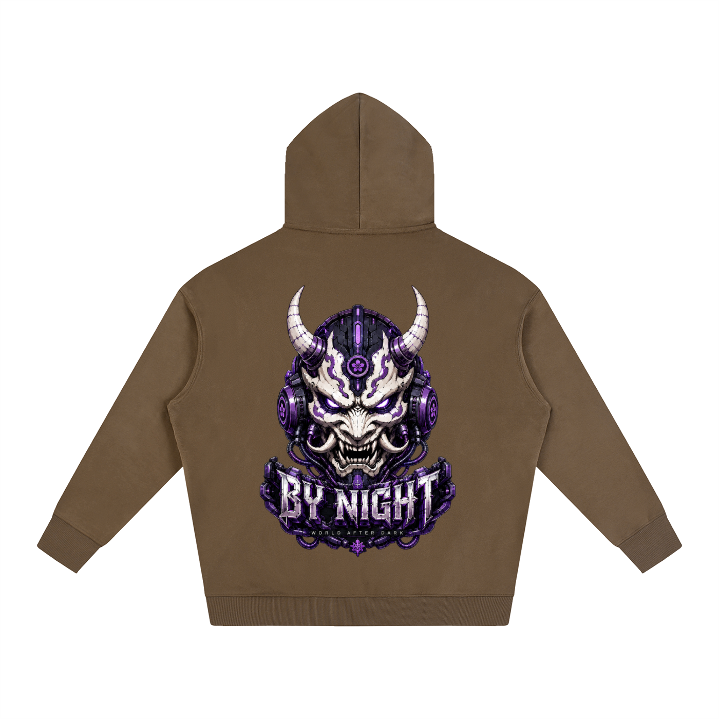 Cyber Yokai Oversized Fleeced Hoodie