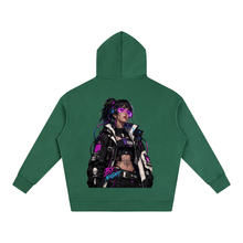 Neon Siren X-02 Oversized Fleeced Hoodie thumbnail