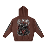 Crimson Stag Oversized Fleeced Hoodie