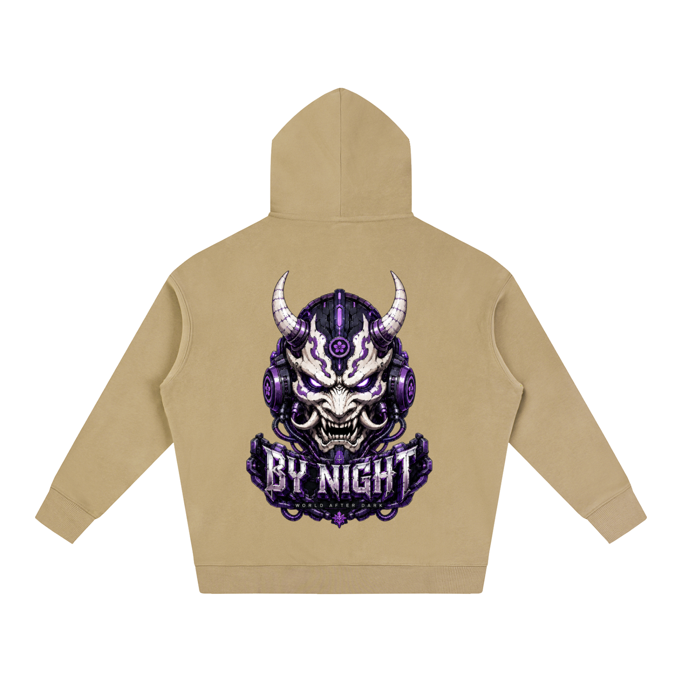 Cyber Yokai Oversized Fleeced Hoodie