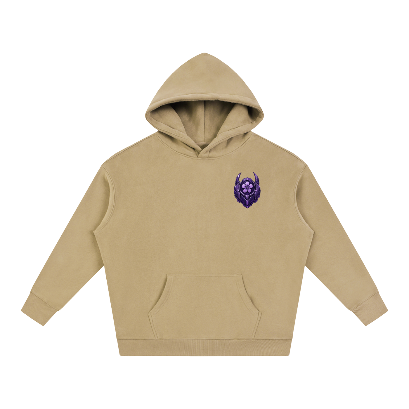 Cyber Yokai Oversized Fleeced Hoodie