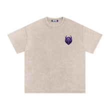 Cyber Yokai Snow Washed Oversized Cotton T-Shirt thumbnail